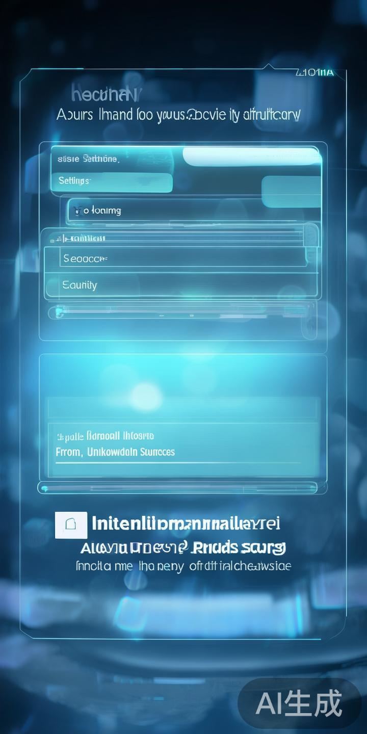 允许未知来源安装
因为从官网直接下载安装包，系统
